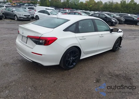 2024 Honda Civic Sport z USA, uszkodzony, nr VIN 2HGFE2F59RH532531